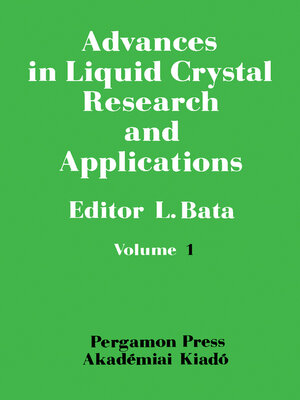 cover image of Advances in Liquid Crystal Research and Applications
